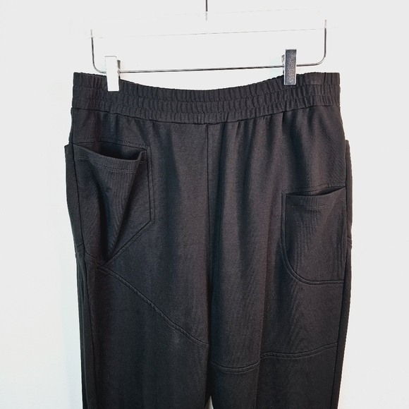 CAbi #4135 Black Veranda Lounger Knit Pants - Picture 5 of 8